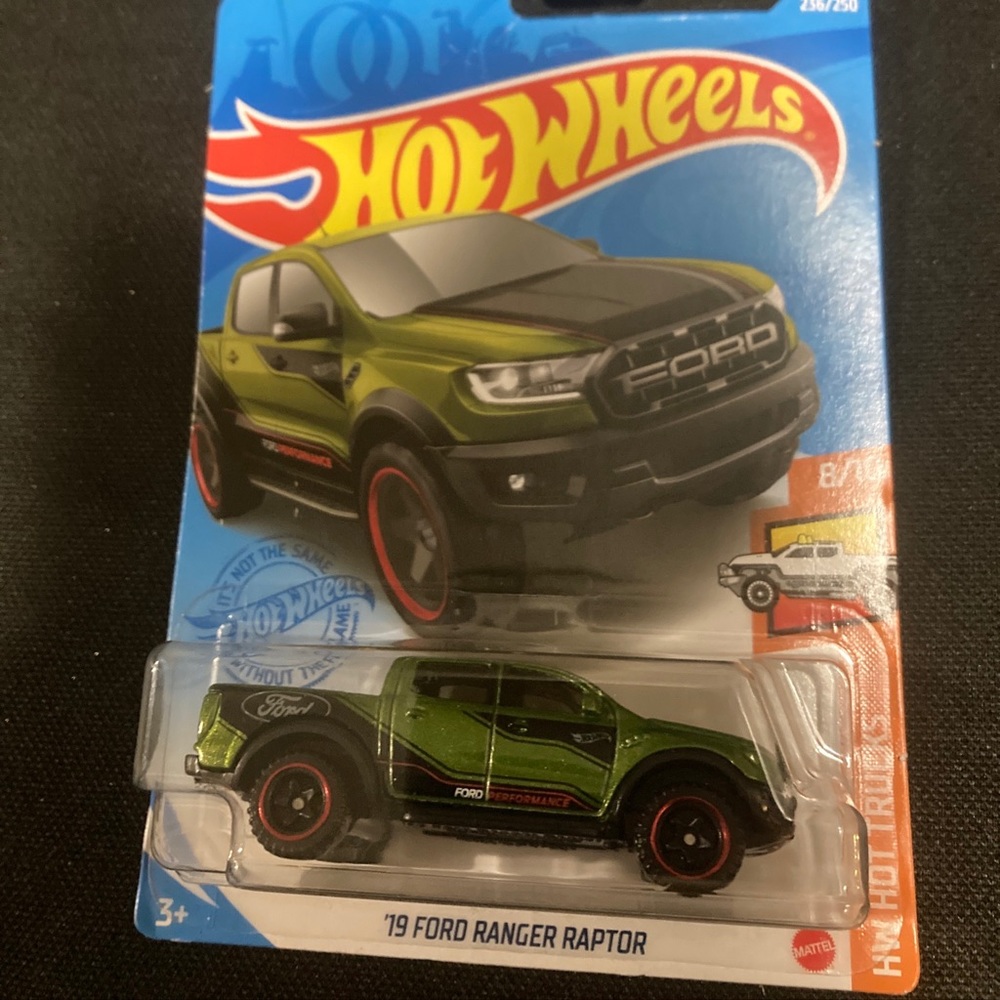 2021 Hot Wheels '19 Ford Ranger Raptor (Green) #236/250